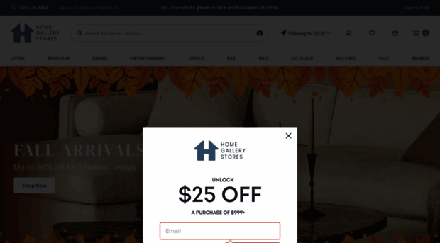 homegallerystores.com