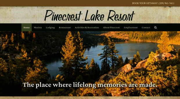 pinecrestlakeresort.com