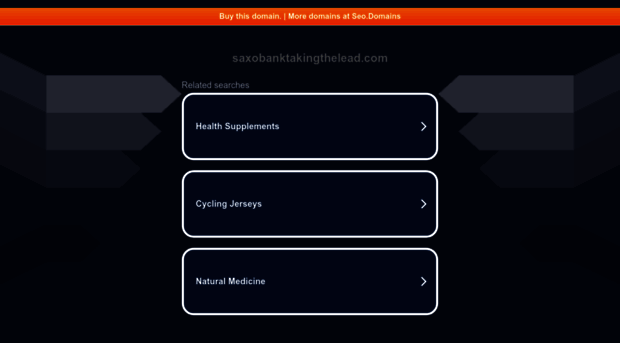 saxobanktakingthelead.com