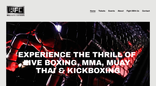 worldfightingchampionships.com